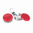 Wheaton - Seal Red, 20 mm Thread, Aluminum Flip Cap Tear-off Closure - 0640615C
