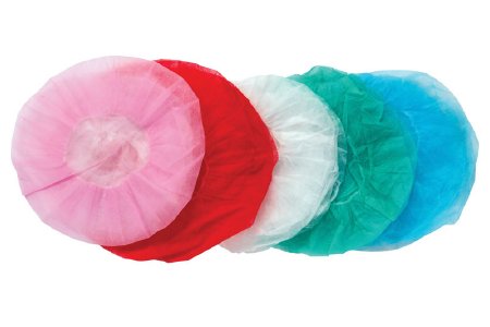 SVS Dba S2S Global - Bouffant Cap One Size Fits Most Blue Elastic Closure - 2182