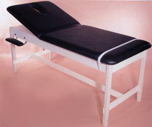 1989 Series - Tilt Back Treatment Table with Shelf Fixed Height - 1989-27-TB-SHELF-AGATE-BLU