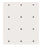 Manosplint Carolina - Splinting Material 1% Perforated 1/8 X 12 X 18 Inch Thermoplastic White - 24-5121-1
