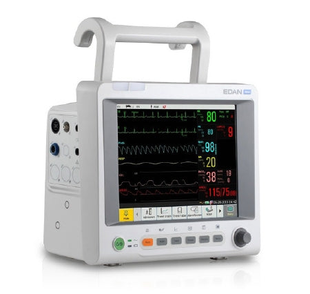 Edan USA Edan iM60 Series Patient Monitor 3/5-Lead ECG, RESP, EDAN SpO2, EDAN NIBP, PR, 2-TEMP - IM60