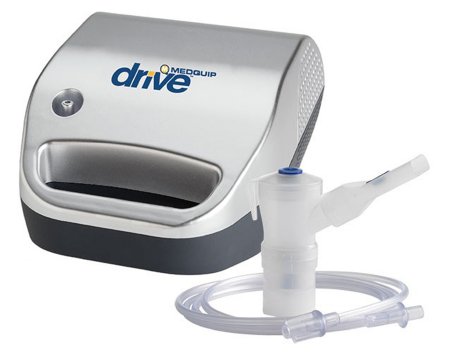 Drive Medquip - Compressor Nebulizer System Small Volume Medication Cup Universal Mouthpiece Delivery - MQ5800