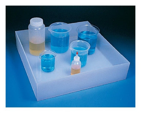Fisher Scientific - Heavy Duty Lab Tray 3 X 10 X 15 Inch, Rectangular Shape, 0.48 cm Thickness - 152361A