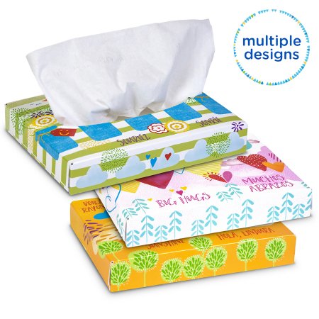 Kimberly Clark Facial Tissue Junior Kleenex White 5-1/2 X 8-3/8 Inch - 21195