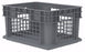 Akro-Mils Akro-Mils Straight Wall Container Gray Industrial Grade Polymers 8-1/4 X 11-3/4 X 15-3/4 Inch - 37288GREY