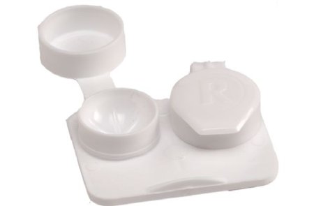 Wilson Ophthalmic Corporation Contact Lens Case Hilcovision White - CT-5500W