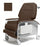 Graham-Field Lumex Extra-Wide Clinical Care Recliner Chestnut Four Tente Swivel Caster, Three Locking Caster Four Tente Swivel Caster, Three Locking Caster - FR587W8516