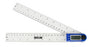Fabrication Enterprises Baseline Goniometer 10 Inch Range Measures 0 to 360° Reads 0.05° Increments Inches and Centimeters 0.6 X 2.5 X 11.5 Inch - 12-1049