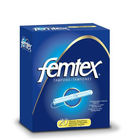 First Quality Femtex Tampon Super Absorbency Cardboard Applicator - BK2500F/1