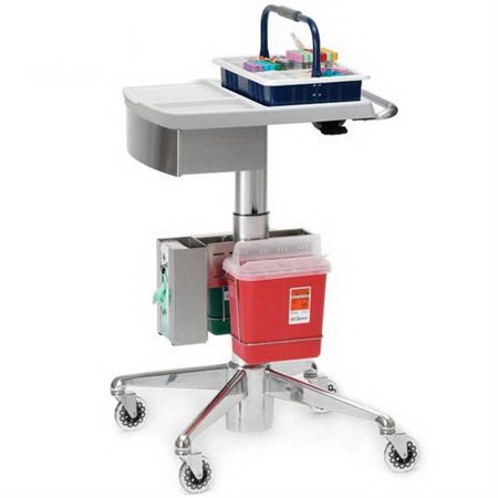 Market Lab - Mobile Phlebotomy Cart 18.5 X 22.5 X 29 Inch - 0379