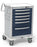Waterloo Industries Anesthesia Cart Aluminum 24.5 X 29 X 42 Inch 6 Drawers - UTGSA-333369