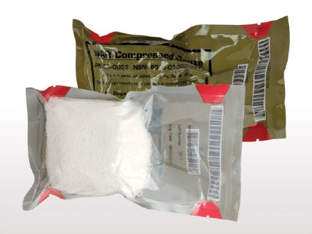 North American Rescue NAR Conforming Bandage Cotton 6-Ply 4-1/2 Inch X 4-1/10 Yard Roll Shape Sterile - 30-0052