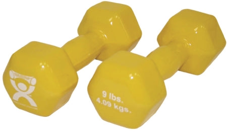 Fabrication Enterprises CanDo Dumbbell 9 lbs. - 10-0558