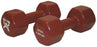 CanDo - Dumbbell Pair Hexagon Heads 20 lbs. - 10-0561-2