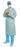 O&M Halyard Inc Aero Chrome Breathable Surgical Gown with Towel X-Large / X-Long Unisex AAMI Level 4 Sterile Silver - 44679