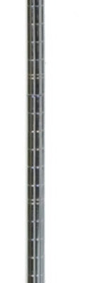 Lakeside Manufacturing Shelving Post Chrome-Plated Steel - R63C
