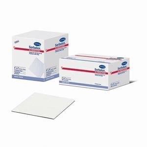 Hartmann Sorbalux NonWoven Sponge Polyester / Rayon 4-Ply 3 X 3 Inch Square Sterile - 48870000