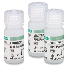 Bio-Rad Laboratories Virotrol Quality Control Panel Control Panel RPR Level 3 3 X 1.5 mL - 1400