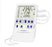 Traceable Excursion-Trac - Datalogging Refrigerator / Freezer Thermometer with Alarm Fahrenheit / Celsius -58° to +158°F (-50° to +70°C) 2 Bullet Probes Multiple Mounting Options Battery Operated - 94460-14