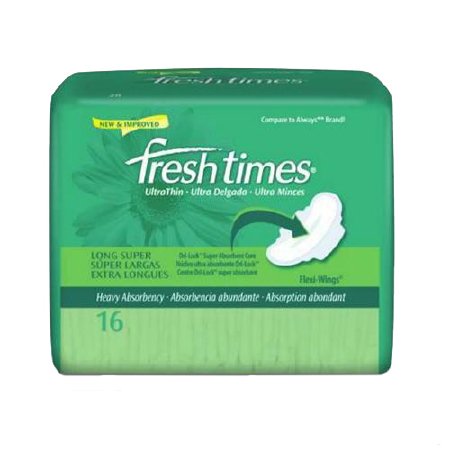 First Quality Fresh Times Feminine Pad Maxi with Flexi-Wings Super Absorbency - FSH03002/4