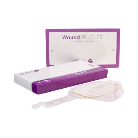 Eakin - Fistula and Wound Drainage Pouch 4-3/10 X 6-9/10 Inch NonSterile Skin Barrier - 839262