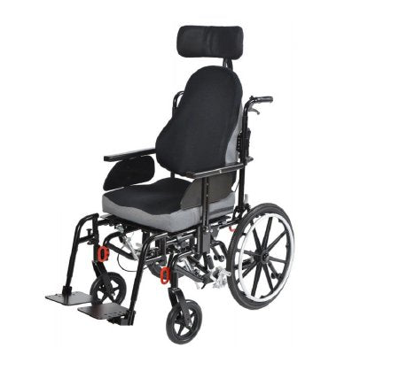 Kanga - Tilt-In-Space Wheelchair Black Upholstery 20 Inch Seat Width Adult 250 lbs. Weight Capacity - KGA-8020-2GB