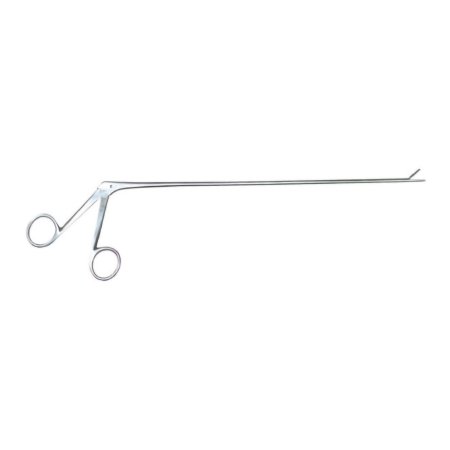MedGyn - Alligator Forceps 8 Inch Length Surgical Grade Stainless Steel NonSterile NonLocking Finger Ring Handle Straight Hinged Serrated Jaws - 030112
