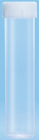 Sarstedt - Test Tube Flat Bottom Plain 30 X 126 mm 60 mL Without Color Coding Screw Cap Polypropylene Tube - 60.596.001