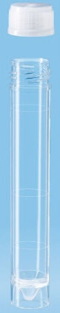 Sarstedt - Centrifuge Tube Conical Bottom, Skirted Plain 16 X 97 mm 10 mL Without Color Coding Screw Cap Polystyrene Tube - 60.9921.821