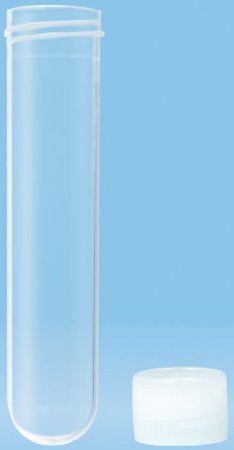 Sarstedt - Centrifuge Tube Round Bottom Plain 16 X 79 mm 10 mL Without Color Coding Screw Cap Polypropylene Tube - 60.506
