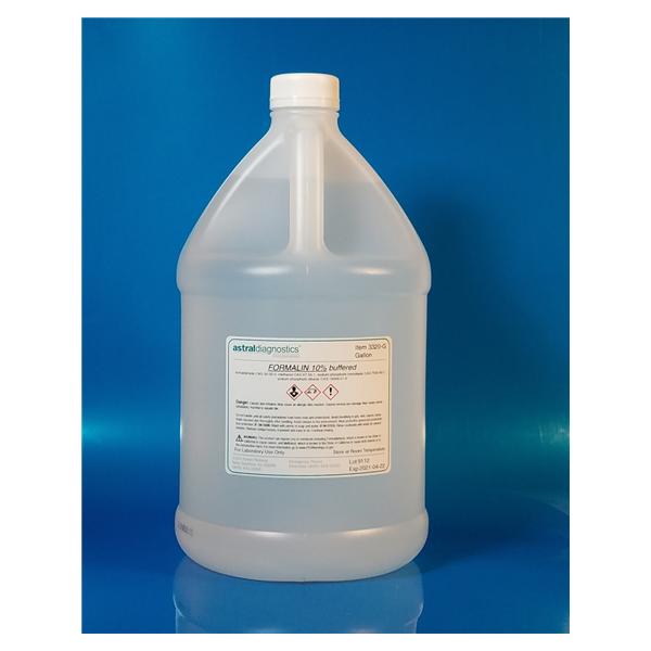 Astral Diagnostics Formalin Fixative Solution Neutral Buffered Formalin 10% 5Gal Ea - 3320-5G