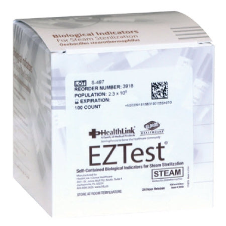 Fisher Scientific EZTest Sterilization Biological Indicator Vial Steam - NC9493657