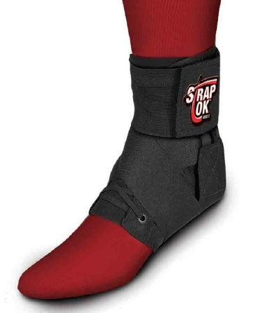 Alimed Swede-O Strap Lok Ankle Brace X-Large Lace-Up / Hook and Loop Strap Closure Male 13 to 14-1/2 Left or Right Foot - 66681/NA/NA/XL