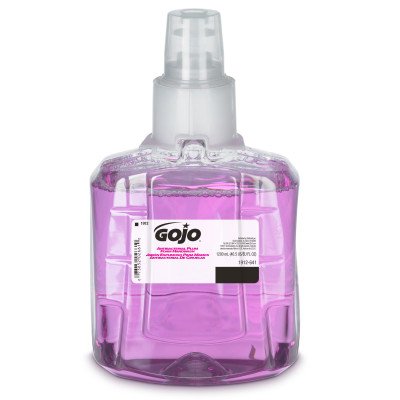 GOJO Gojo Antibacterial Soap GOJO Foaming 1,200 mL Dispenser Refill Bottle Plum Scent - 1912-02