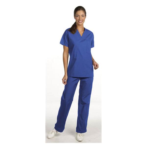 Fashion Seal Shirt Scrub 65% Polyester / 35% Cotton Fashion Blend Unisex Blubry 4Xl Rvrsbl Ea - 6767-4XL