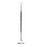 Miltex-Integra Retractor Knife Guide Cottle 8" 10Mm Ball Tip Prong/5Mm Slotted Hook Ss Ea - 21-165