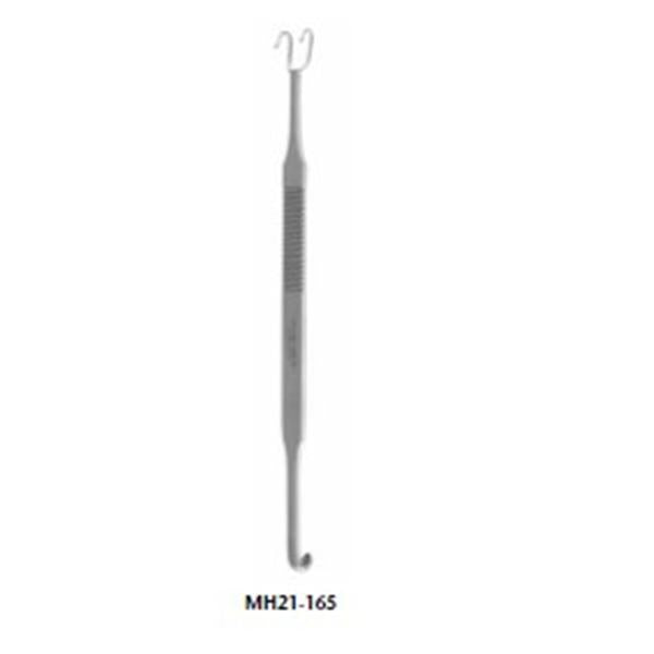 Miltex-Integra Retractor Knife Guide Cottle 8" 10Mm Ball Tip Prong/5Mm Slotted Hook Ss Ea - 21-165