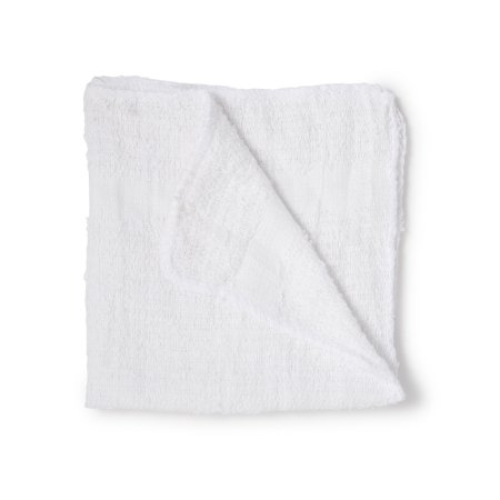 Lew Jan Textile - Washcloth 12 X 12 Inch White Reusable - V11-121250