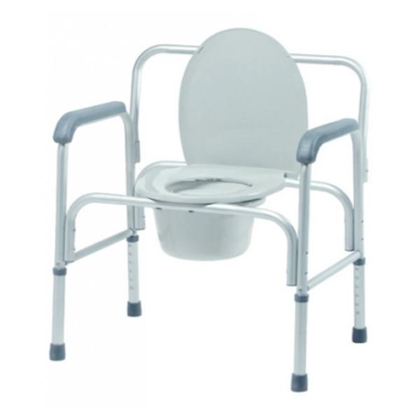 Graham-Field/Everest &Jennings Commode 3-In-1 Lumex 400Lb Capacity Tips 27X18-23" Bariatric/X-Large 2/Ca - 2190A