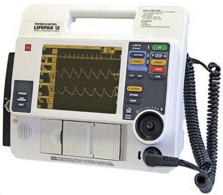 The Alternative Source Medical LLC Lifepak 12 Biphasic Defibrillator Manual / Semi-Automatic Operated Electrode/Paddle - PCLP12