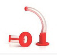 Intersurgical Intersurgical Oral Airway Guedel 100 mm Length Red / Clear Large Adult - 1114030