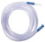 Medline - Suction Connector Tubing 10 Foot Length 0.25 Inch I.D. Universal Female Connector Clear Ribbed OT Surface PVC - OR610