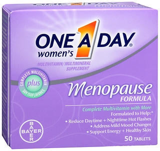 Bayer One-A-Day Multivitamin Supplement Vitamin A / Ascorbic Acid / Vitamin D / Vitamin E / Vitamin B6 / Vitamin B12 Folic Acid 2500 IU - 60mg - 800 IU - 8 MG - 400 MCG Strength Tablet 50 per Carton - 1650054137