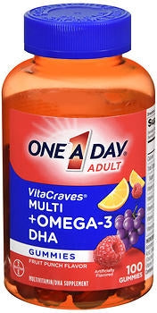 Bayer Vitacraves Multivitamin Supplement Vitamin A / Ascorbic Acid / Vitamin D / Vitamin E / Vitamin B6 / Vitamin B12 Folic Acid 4000 IU - 600 mg - 400IU - 40IU - 2mg - 400mcg Strength Gummy 100 per Bottle Assorted Fruit Flavors - 1650055711