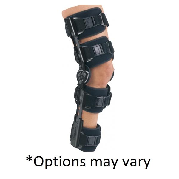 DJO Brace Post-Op Trom Advance Adult Knee Cool Foam Black Universal Ea - 11-9114-9