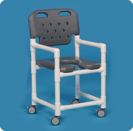IPU Economy Shower Chair PVC Frame With Backrest - ESC OF817 R
