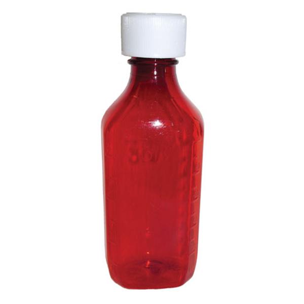Jones Packaging Bottle Syrup Plastic 2Oz Amber 100/Case - 91001