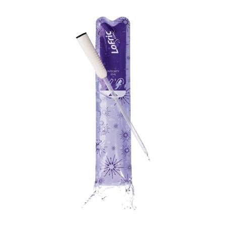 Wellspect Healthcare Lofric Sense Urethral Catheter Straight Tip Hydrophilic Coated Polyolefin-Based Elastomer (POBE) 10 Fr. 6 Inch - 4161050