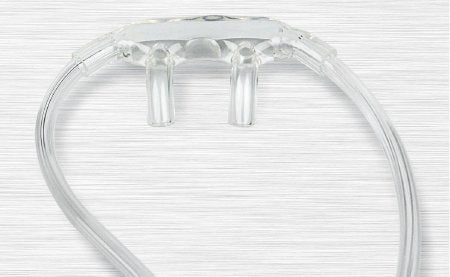 Soft-Touch - Nasal Cannula Continuous Flow Adult Curved Prong / NonFlared Tip - HCS4515B