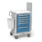 Waterloo Industries - Airway Cart Aluminum 24 X 29 X 42 Inch Gray Exterior, Yellow Drawer 16.5 X 22 Inch, Drawer Height: Four 3 Inch Drawer, One 6 Inch Drawer, One 9 Inch Drawer - UTGKA-333369-YEL